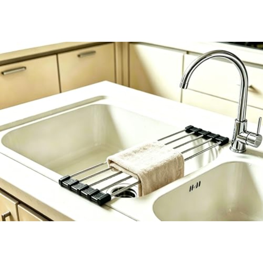 Kitchen Up - Складная сушилка для посуды над раковиной,