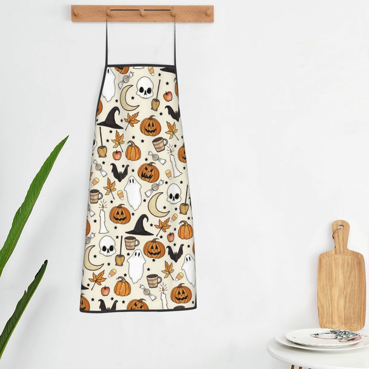 Kitchen Witch Baking - Фартук-нагрудник для женщин и мужчин с
