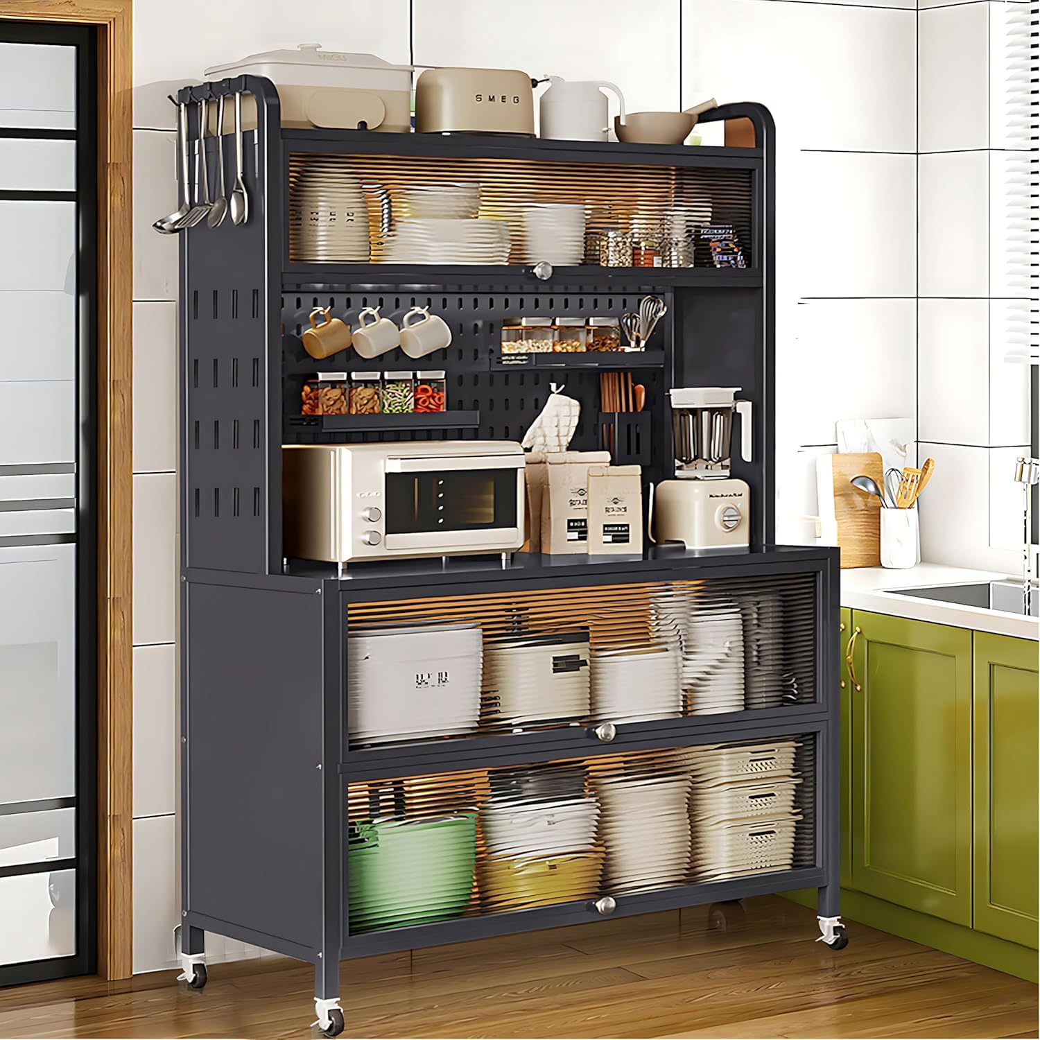 Kitchen Baker - Кухонные шкафы для хранения 63 дюйма,
