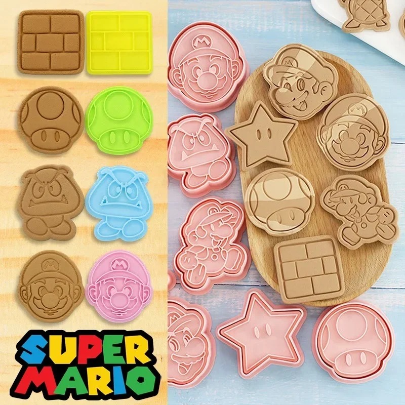 Kitchen Baking Game - Формочки для печенья Super Mario Bros,