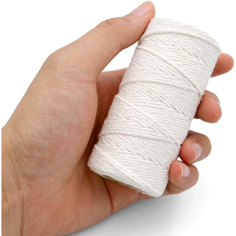 Kitchen Baking Twine - Белая хлопковая шпагатная нить для мяса,