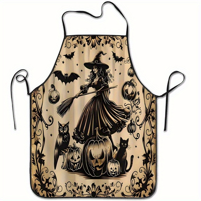 Kitchen Witch Baking - 1 шт., смоляной фартук с тыквой