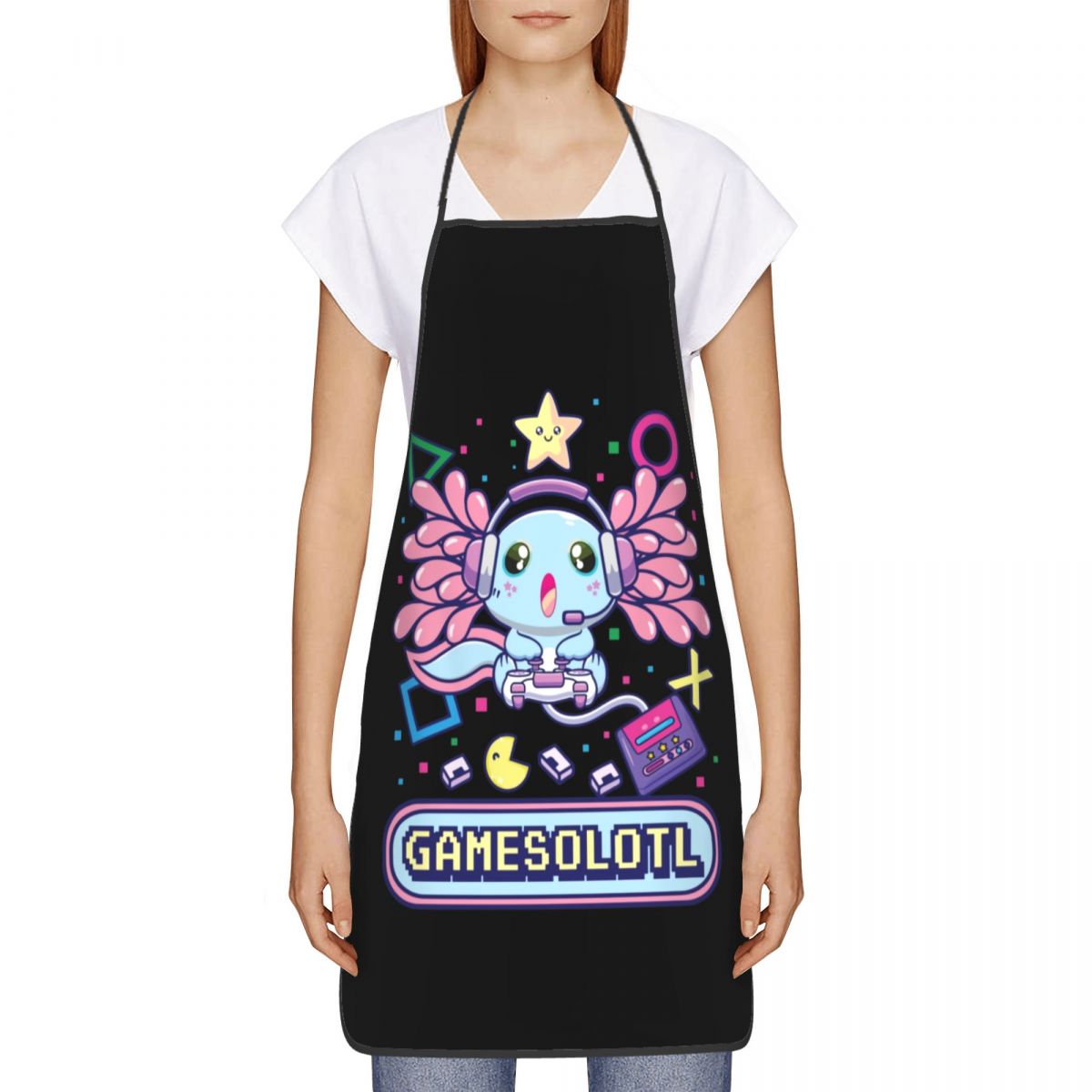 Фартук для видеоигр Gamesalotl – обзор и цена Kitchen Baking Game