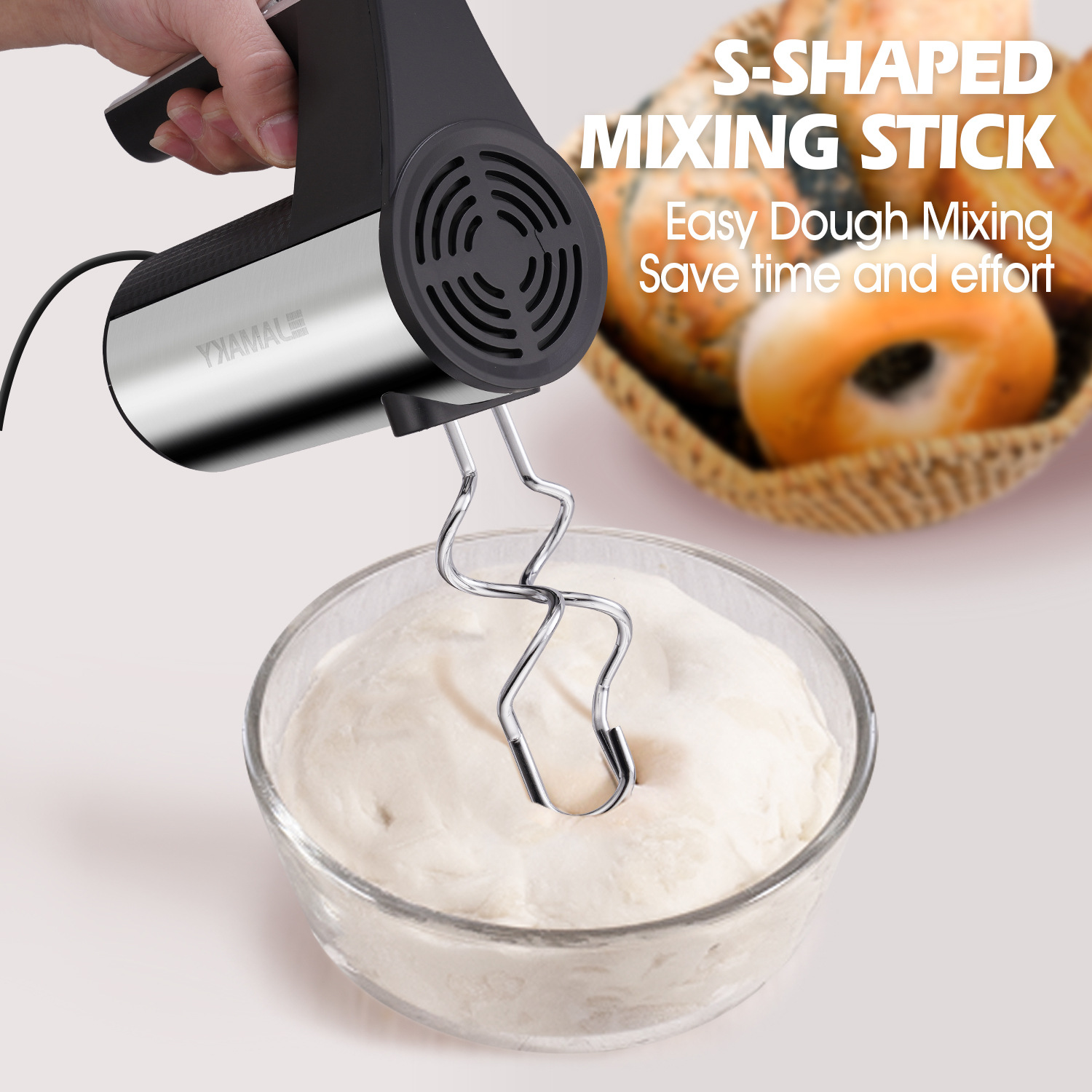 Портативный электрический микс – обзор и цена Kitchen Baking Mixer