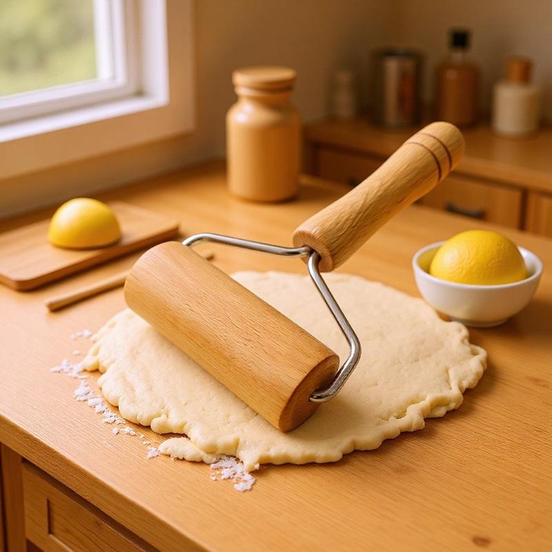 Деревянная скалка для теста и  – обзор и цена Kitchen Baker