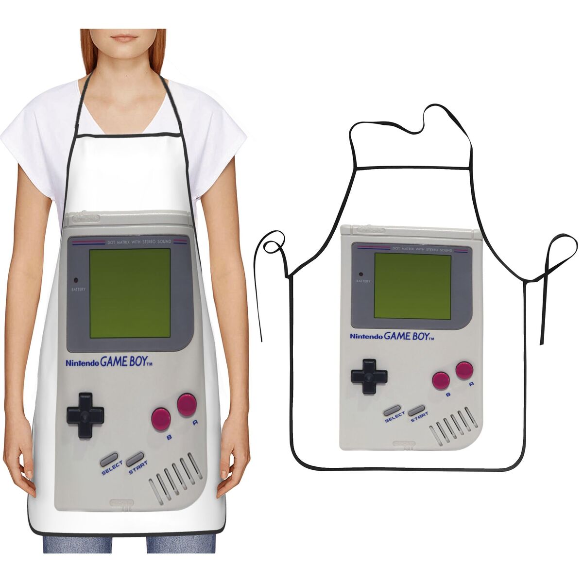 Фартук Nintendo Game Boy для м – обзор и цена Kitchen Baking Game