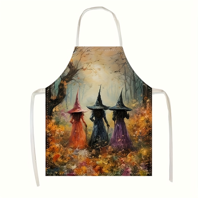 Фартук для женщин на Хэллоуин, – обзор и цена Kitchen Witch Baking