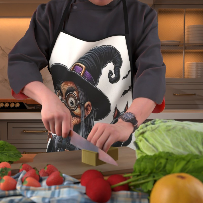 1 шт. фартук на тему ведьмы и  – обзор и цена Kitchen Witch Baking