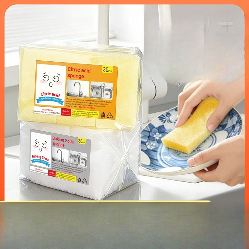 Салфетки-губки для мытья посуд – обзор и цена Kitchen Baking Soda