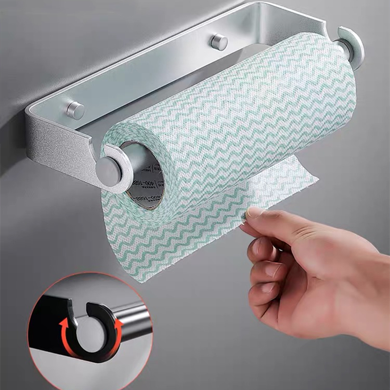 Черный серебристый алюминиевый – обзор и цена Kitchen Baking Paper Holder